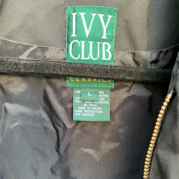 Ivy club vintage zipper bomber jacket - Picture 7 of 7